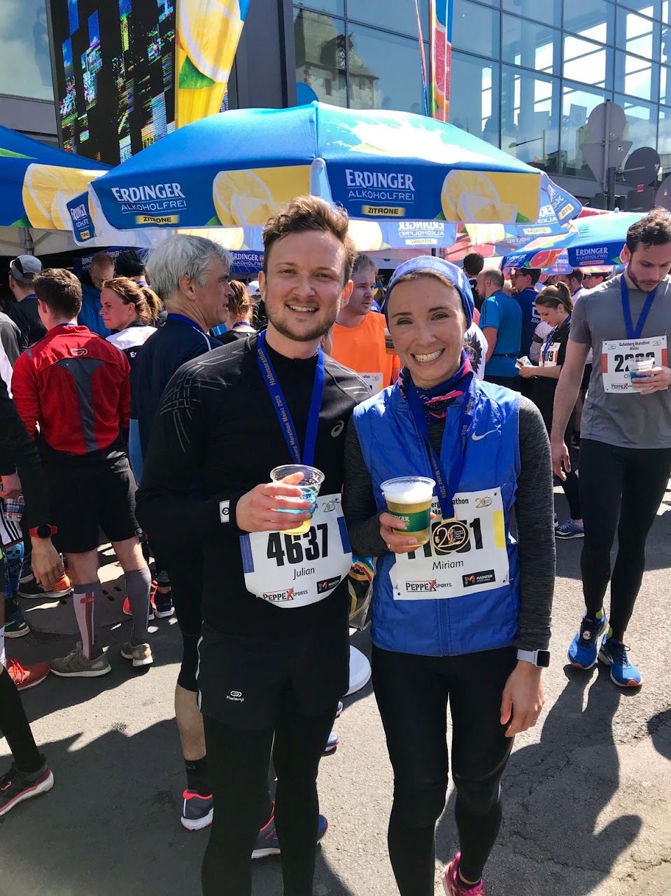 Marathon-Ziel